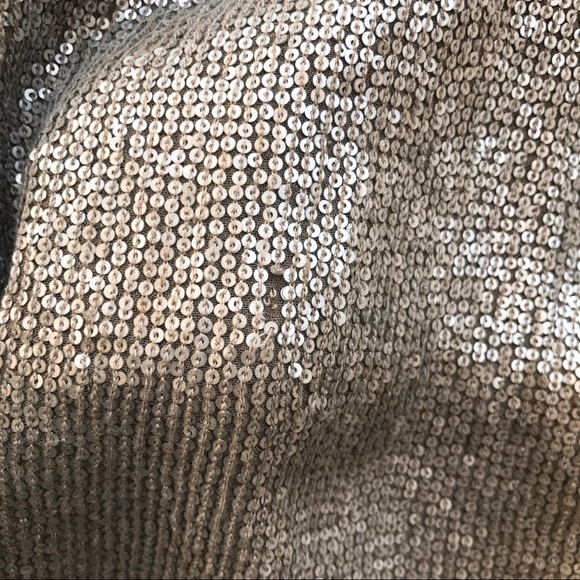 🆕in! REISS GREY SAGE SEQUIN MIDI SKIRT! - Picture 11 of 11